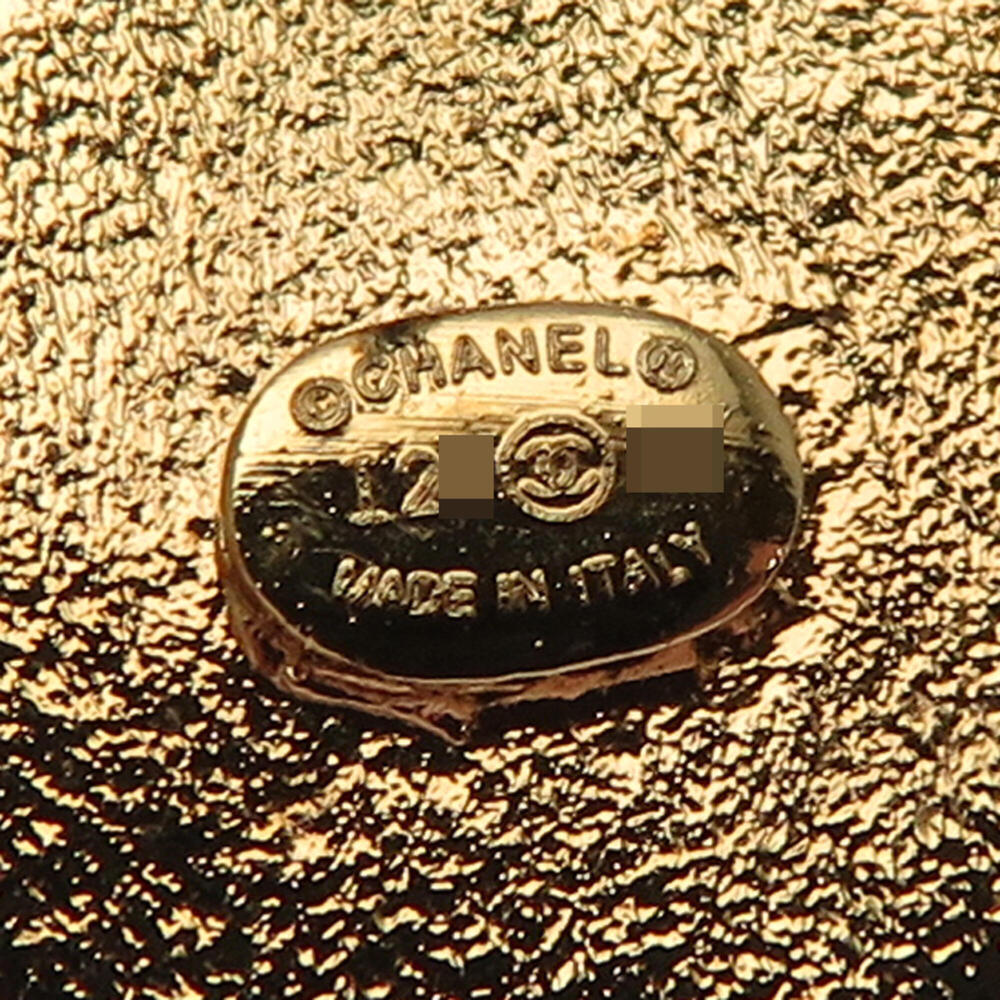 CHANEL Gold Logo Earrings - Picture 5 of 7